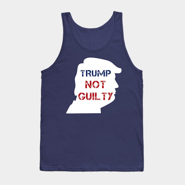 Trump Not Guilty, Free Trump. Tank Top by Traditional-pct